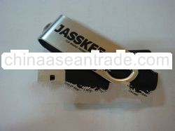 Flash Drive Flashdrive ThumbDrive USB 2.0USB 2.0 Flash / Key Drive - Black Capless Swivel - 32GB