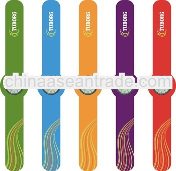 2012 eco-friendly silicone slap watch ODM are accepted