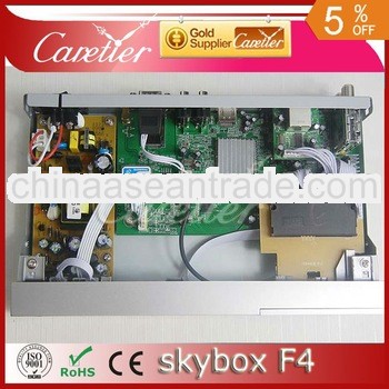 2012 new product orginal skybox f4 GPRS function full hd satellite receiver support cccam newcam
