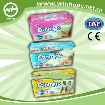 2013 Best quality!soft breathable cartoon baby diaper with competitive price OEM acceptable