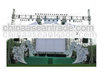 2013 Best sales outdoor concert truss system with stage roof truss systems wholesale price in Shenzh