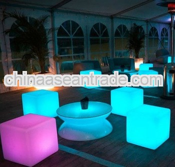 2013 Fancy LED Used Kids Table and Chairs with 16 Color Changing and WiFi Control !