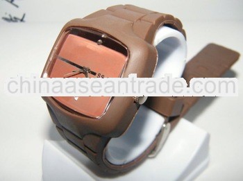 2013 Fashion Silicone Watch with Number Crown