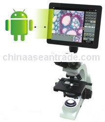 2013 HOT SALE ! High Resolution Digital Lcd microscope measuring for Laboratory (BXS-600 )