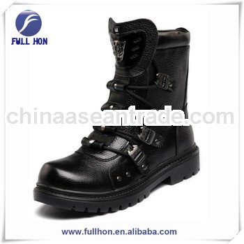 2013 High quality Leather military boots