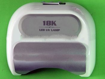 2013 Hot Sale Gray and White 18K Professional nail uv led lamp