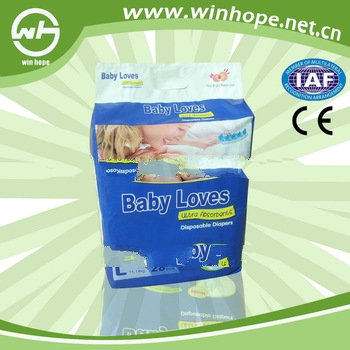 2013 Hot Sale !! High Absorption Baby Diapers Factory With Factory Price !