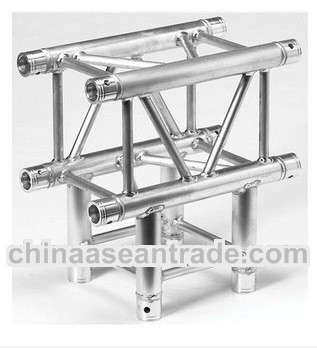 2013 Hot selling in goog price! High quality 290x290mm 3 way 90 degree junction aluminum spigot trus