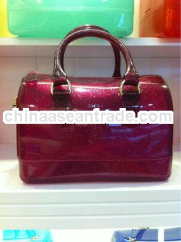 2013 Latest silicone candy bag,silicone handbag, women shoulder bag