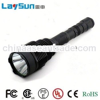 2013 New Design !!! Laysun aluminul alloy cree xml t6 torch use 18650 rechargeable battery