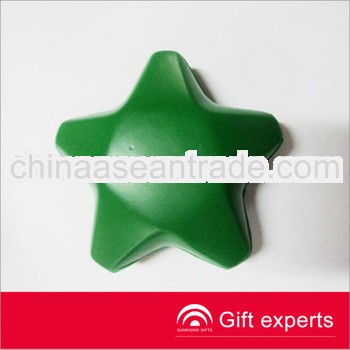 2013 PRMOTION cheap Customized Squeeze Soft Star shaped PU STRESS Ball