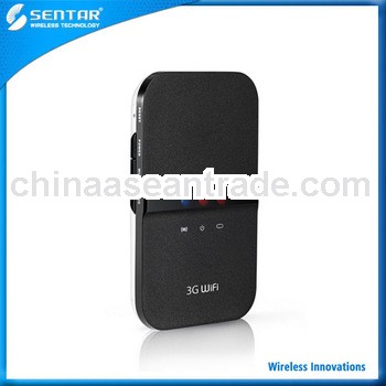 2013 Promotional SIM Card 3G WiFi Router with 1500mAh Power Bank