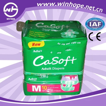 2013 Super Absorbent Adult Baby Style Diapers Manufacturer In 