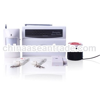2013 best selling wireless home alarm system with pstn,9 defense zone,CE approved