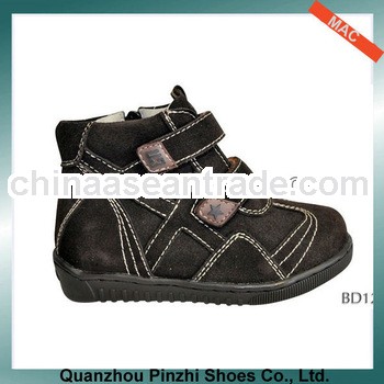 2013 cow suede leather shoes children shoes