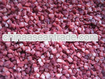 2013 crop IQF strawberry dices 10mm