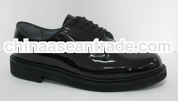 2013 good quality black army office shoes