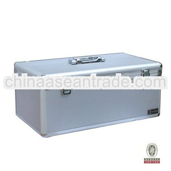 2013 heavy duty silver durable tool case for CD with aluminum frame