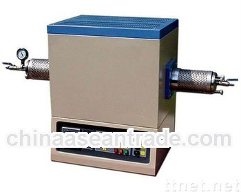 2013 high quality ST-1200RG Double Heating Zones Tube Furnace