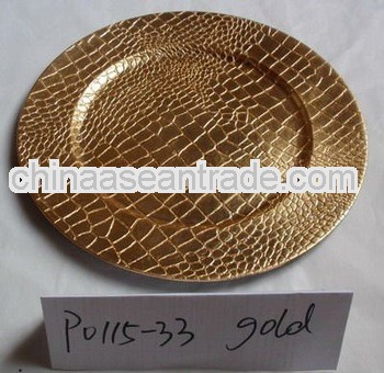 2013 hot sale charger plate