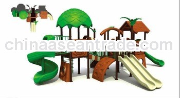 2013 hot sale kids outdoor forest theme playground equipment