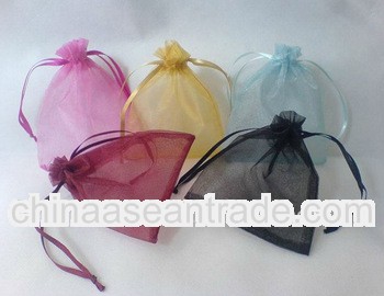 2013 hot sale organza pouch customized