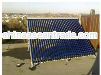 2013 hot sell evacuated tube compact non-pressure swimming pool/ school/hospital solar collecter