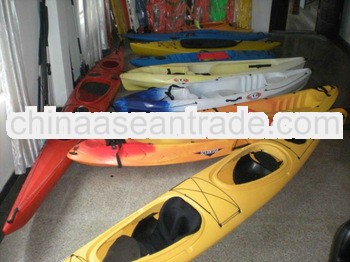 2013 hot selling double sea kayak/ double seat sea kayak