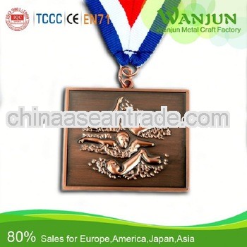 2013 hottest acrylic medals and gold plated