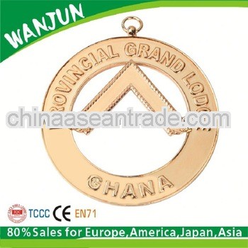 2013 hottest customized design awards medal sport medal with antique finish