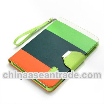 2013 kingsons hot sale leather case vners for ipad mini,for ipaid case,tablet protective case for ip