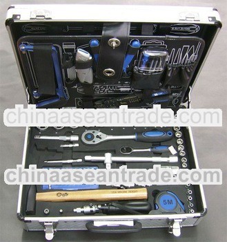 2013 new arrival Functional portable handle Aluminum 18 tool case