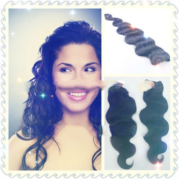 2013 new arrival double drawn body wavy Malaysian virgin remy hair