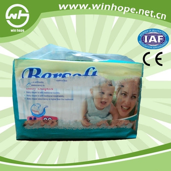 2013 new arrival soft breathable baby diapers nonwovens OEM acceptable