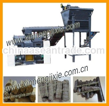 2013 new charcoal briquette making machine new energy from sawdust