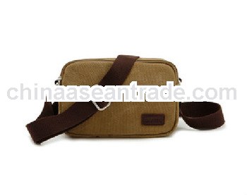 2013 new men and women all-match obliquely across the waterproof canvas bag