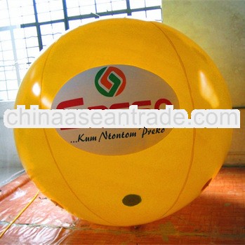 2013 popular novelty inflatable clear plastic ball for promotion