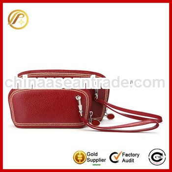 2013 red leather wallets