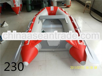 2013hot!!!pvc or hypalon material cheap inflatable yacht with CE