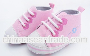 2014 Canvas Toddler Baby Shoes With Soft Sole