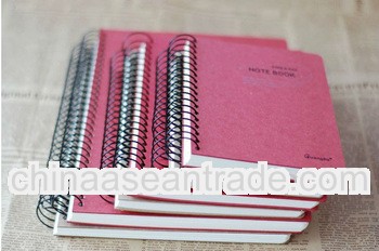 2014 Hot Sale Handmade Pu Leather Notebook