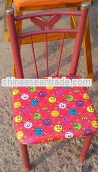 2014 Hot sell cheap red metal kids chair(SF-Q07)