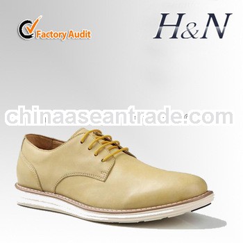 2014 the cheapest china brand men leather shoes