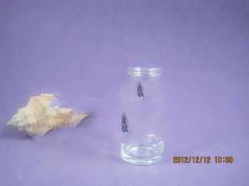 20ml clear glass vial