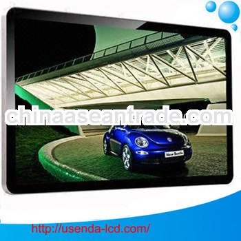 26-65 inch wall mount networking 3g wifi lan lcd screen digital advertising media monitor