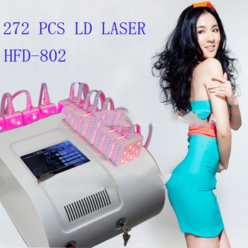 272pcs diode laser 650nm 940nm lipo laser slim machine