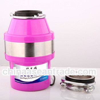 2800RPM 3-bolt mounting system Food waste disposer/garbage disposer with auto reverse grind system w