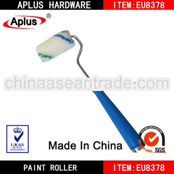 2" acrylic mini paint roller chrome plated roller handle