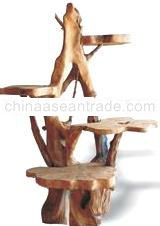 TEAK ROOT STAND TRS07