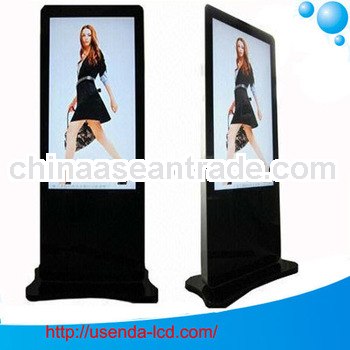32 inch network train station floor standing LCD wifi media player
